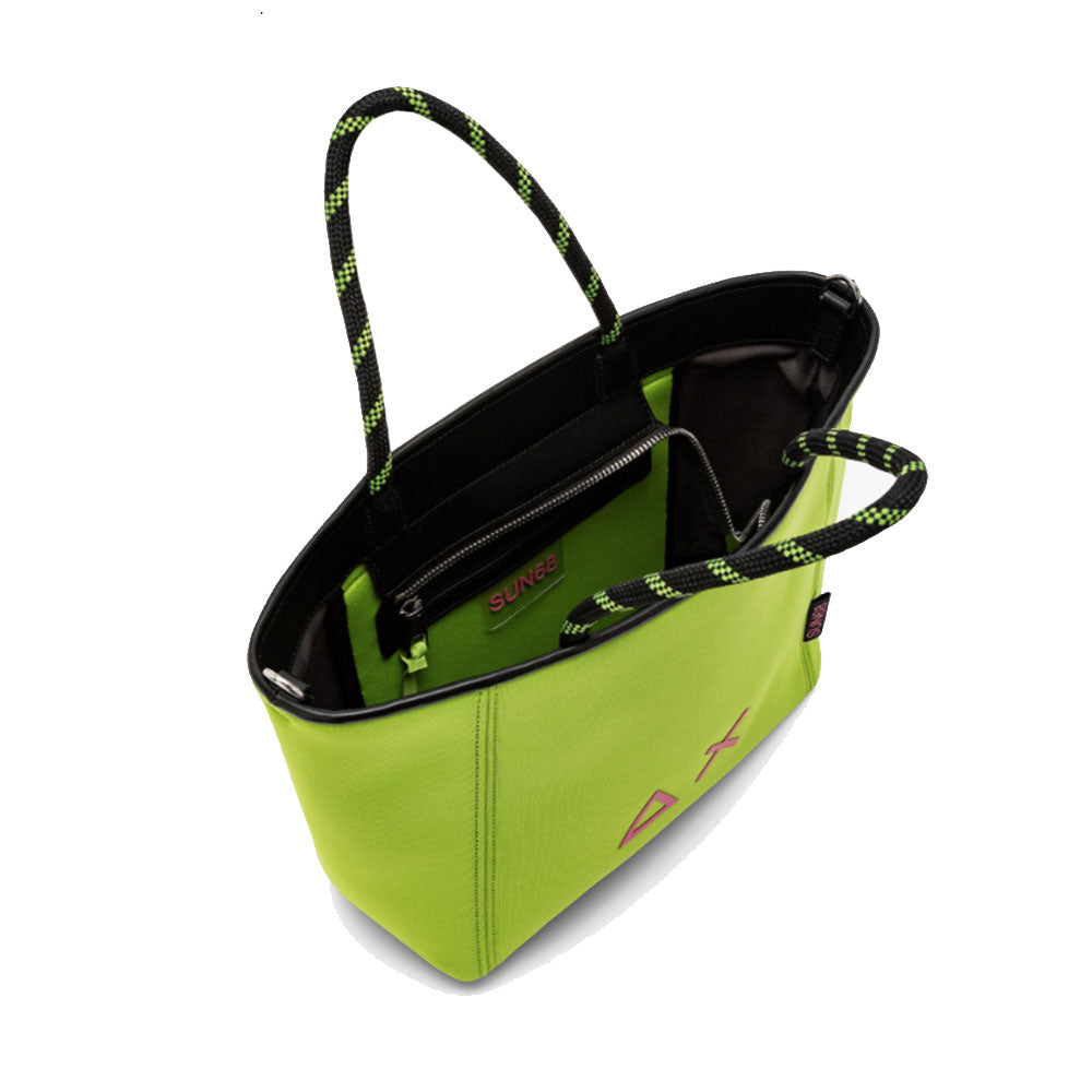 SUN68 Jacqueline Neo Linie
Shopping Bag in der Farbe Scuba Lime