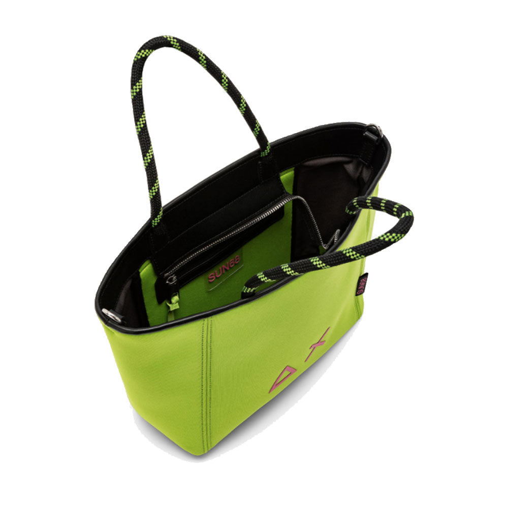 SUN68 Jacqueline Neo Linie
Shopping Bag in der Farbe Scuba Lime