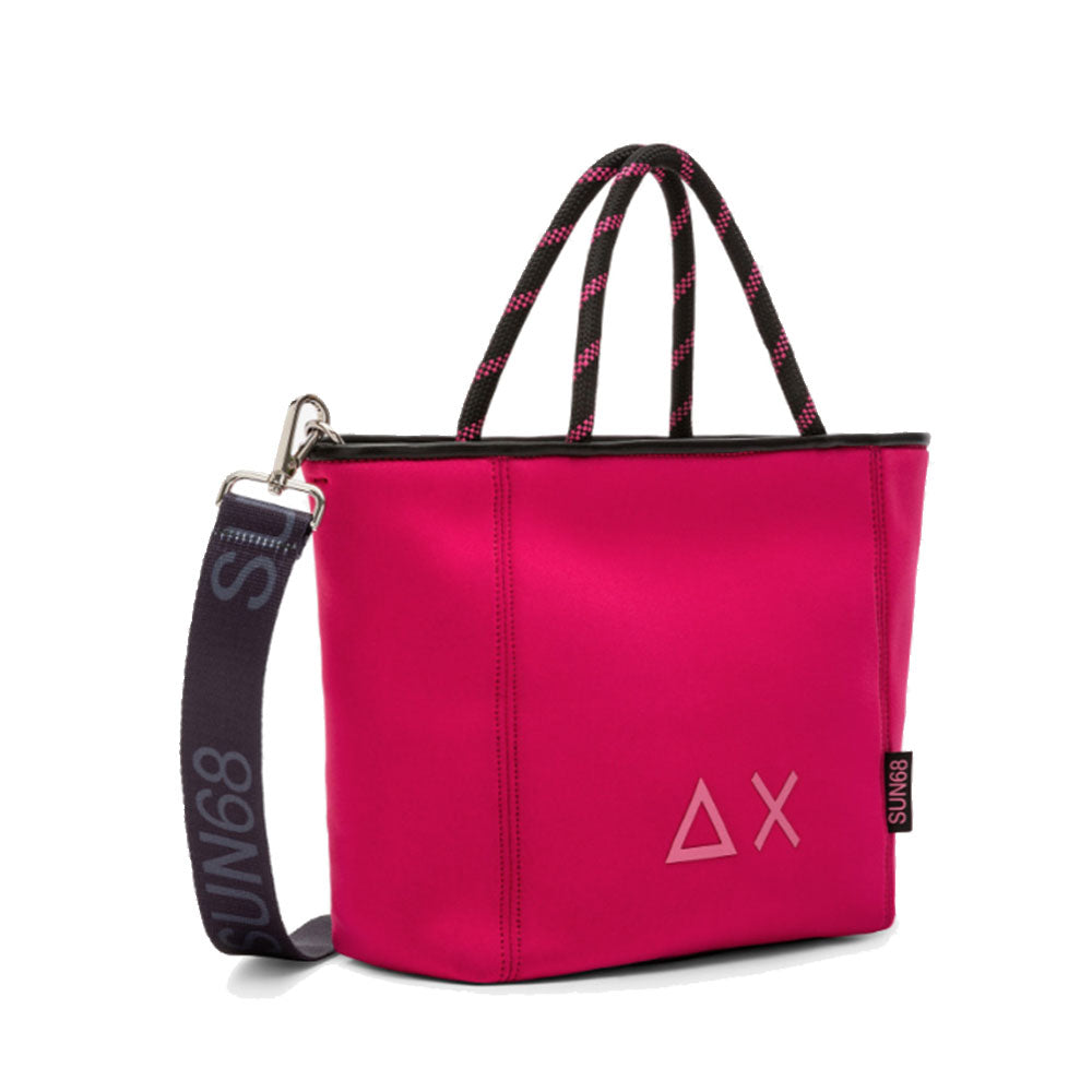 SUN68 Jacqueline Neo Linie
Shopping Bag in Scuba Cyclamen Farbe