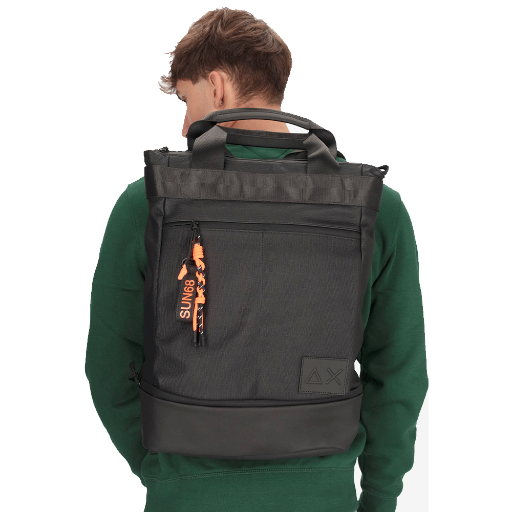 Zaino SUN68 porta Pc in Nylon Colore Sabbia