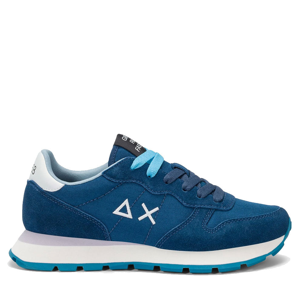 Scarpe Donna Sun68 Sneakers Ally Solid Petrolio - Z45201 Cuoieriashop