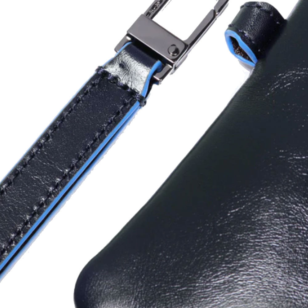 Pochette Uomo PIQUADRO in Pelle Linea Blue Square colore Blu - AC2648B2R