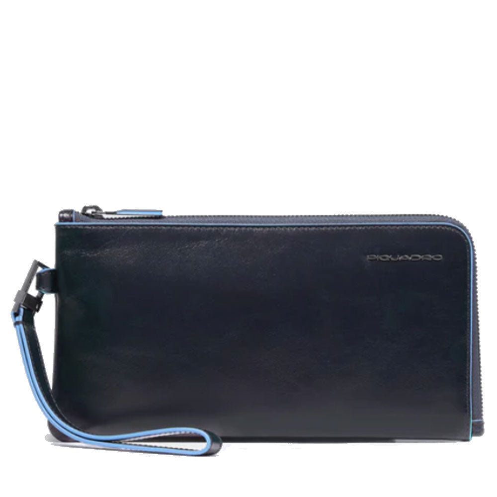 Pochette Uomo PIQUADRO in Pelle Linea Blue Square colore Blu - AC2648B2R