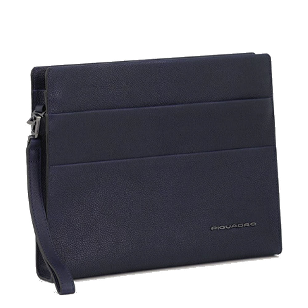 PIQUADRO iPad® Paavo Linie
Pochette aus blauem Leder - AC5974S122