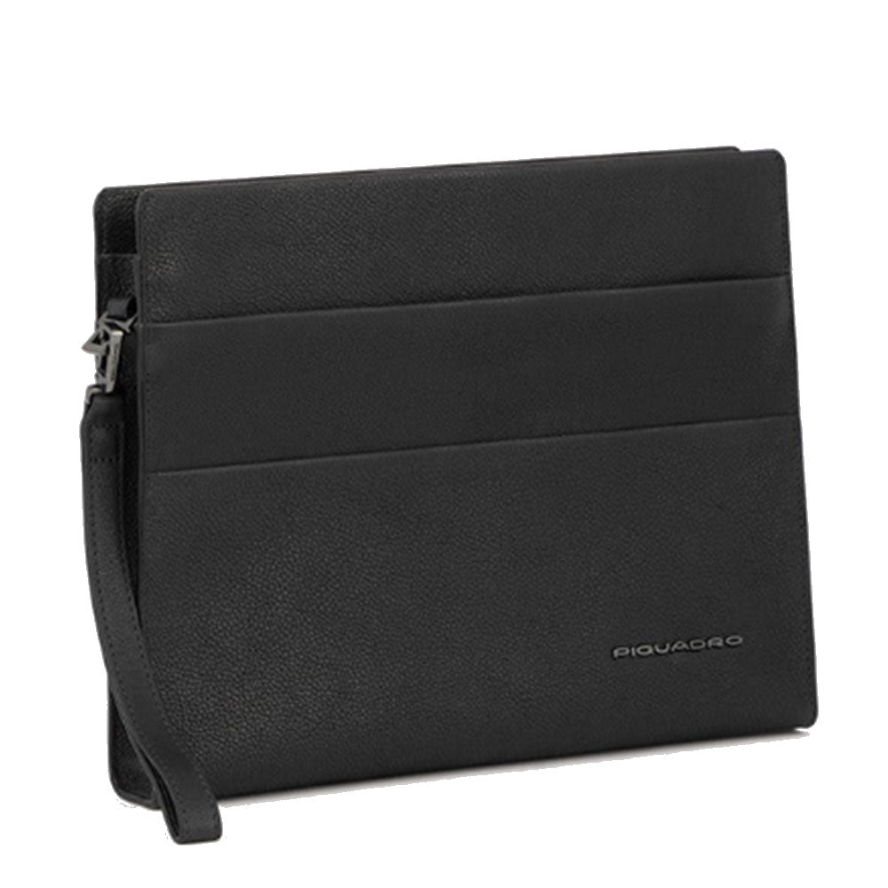 PIQUADRO iPad® Paavo Linie
Pochette aus schwarzem Leder - AC5974S122