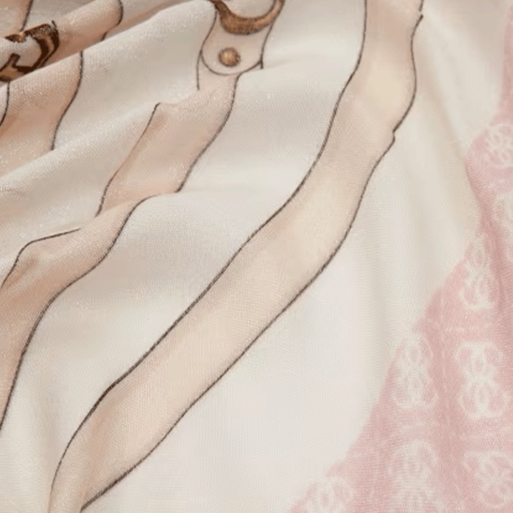 Damen Schal 90 x 180 cm GUESS Farbe Rose