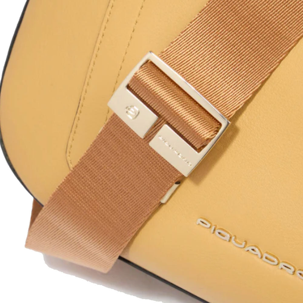 Borsa Donna PIQUADRO linea Circle in Pelle Colore Giallo - Beige - BD6657W92