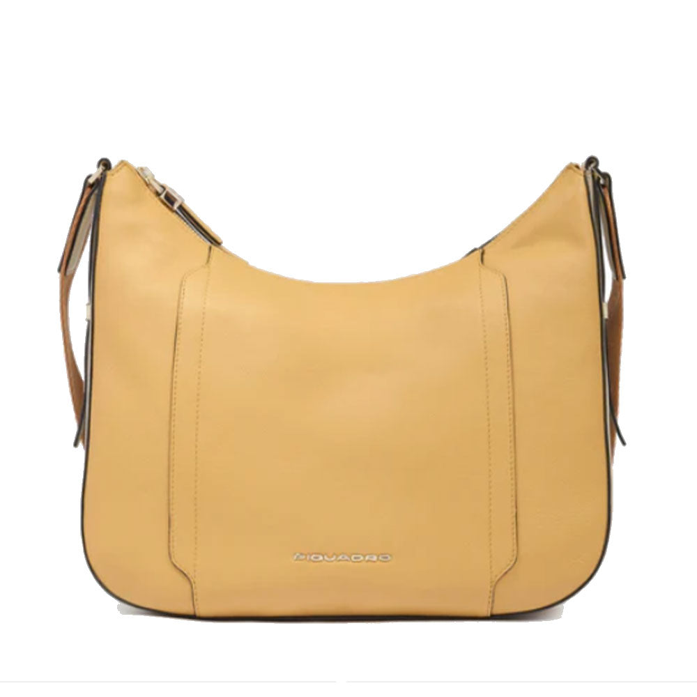 Borsa Donna PIQUADRO linea Circle in Pelle Colore Giallo - Beige - BD6657W92