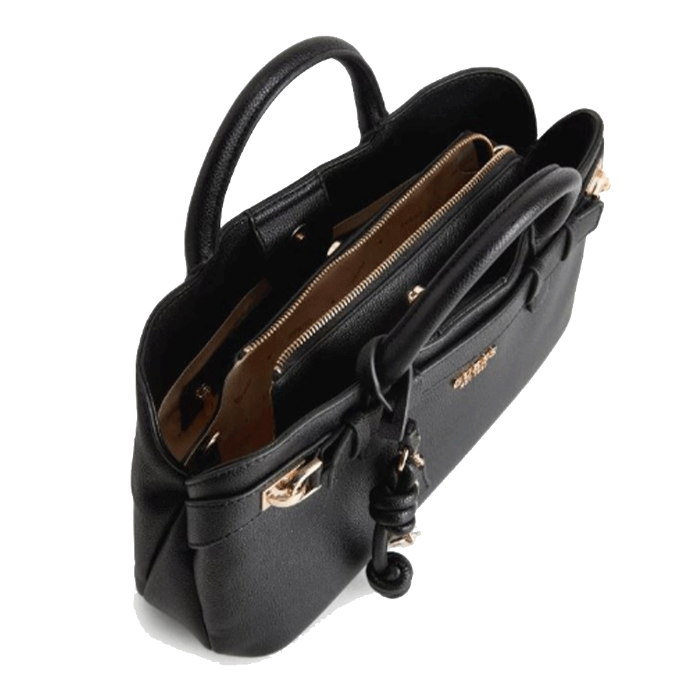 Borsa Donna a Mano a Bauletto GUESS Linea Gregoria colore Nero