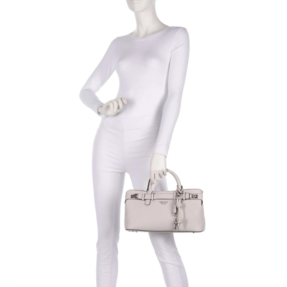 Borsa Donna a Mano a Bauletto GUESS Linea Gregoria colore Stone