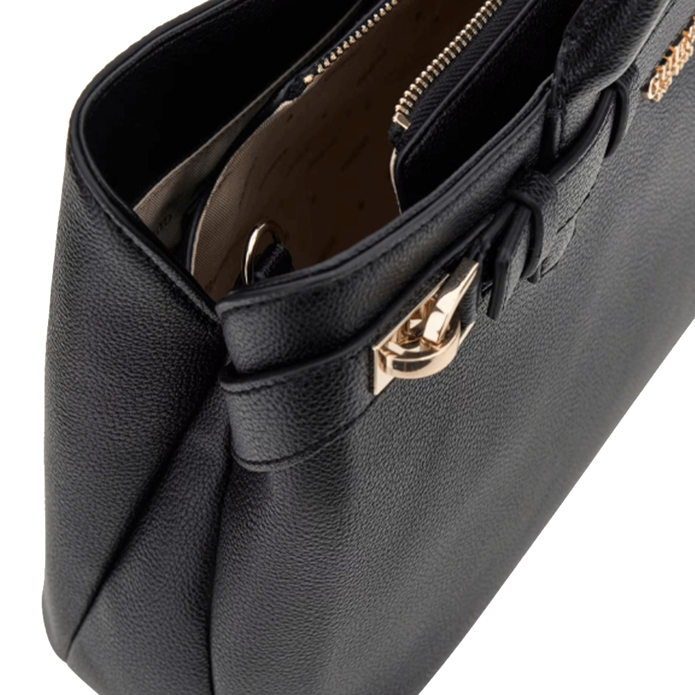 Borsa Donna a Mano GUESS Linea Gregoria colore Nero Misura Grande