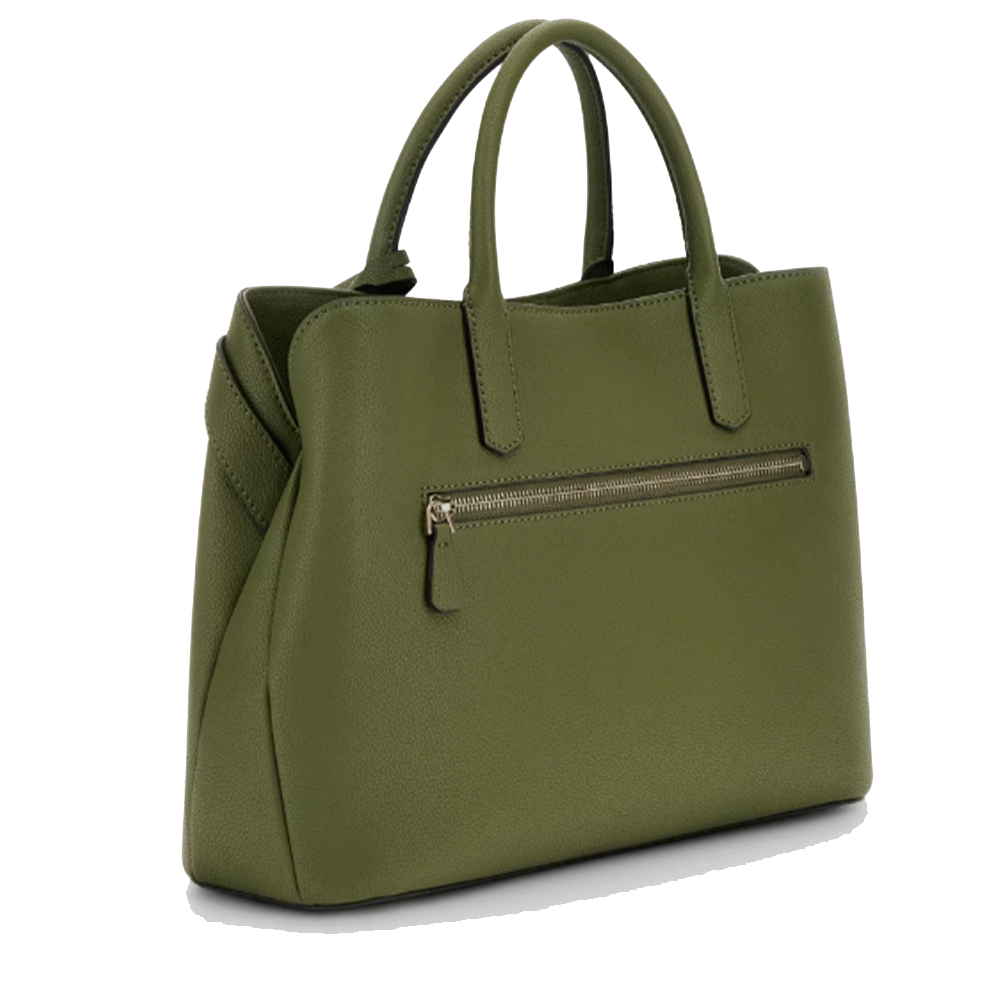 Borsa Donna a Mano GUESS Linea Gregoria colore Olive Misura Grande