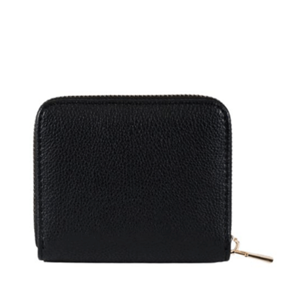 Portafoglio Piccolo GUESS Chiuso con Zip Linea Gregoria Colore Nero
