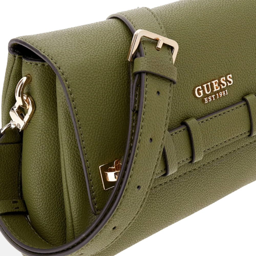 Borsa Donna a Tracolla GUESS Linea Gregoria colore Olive