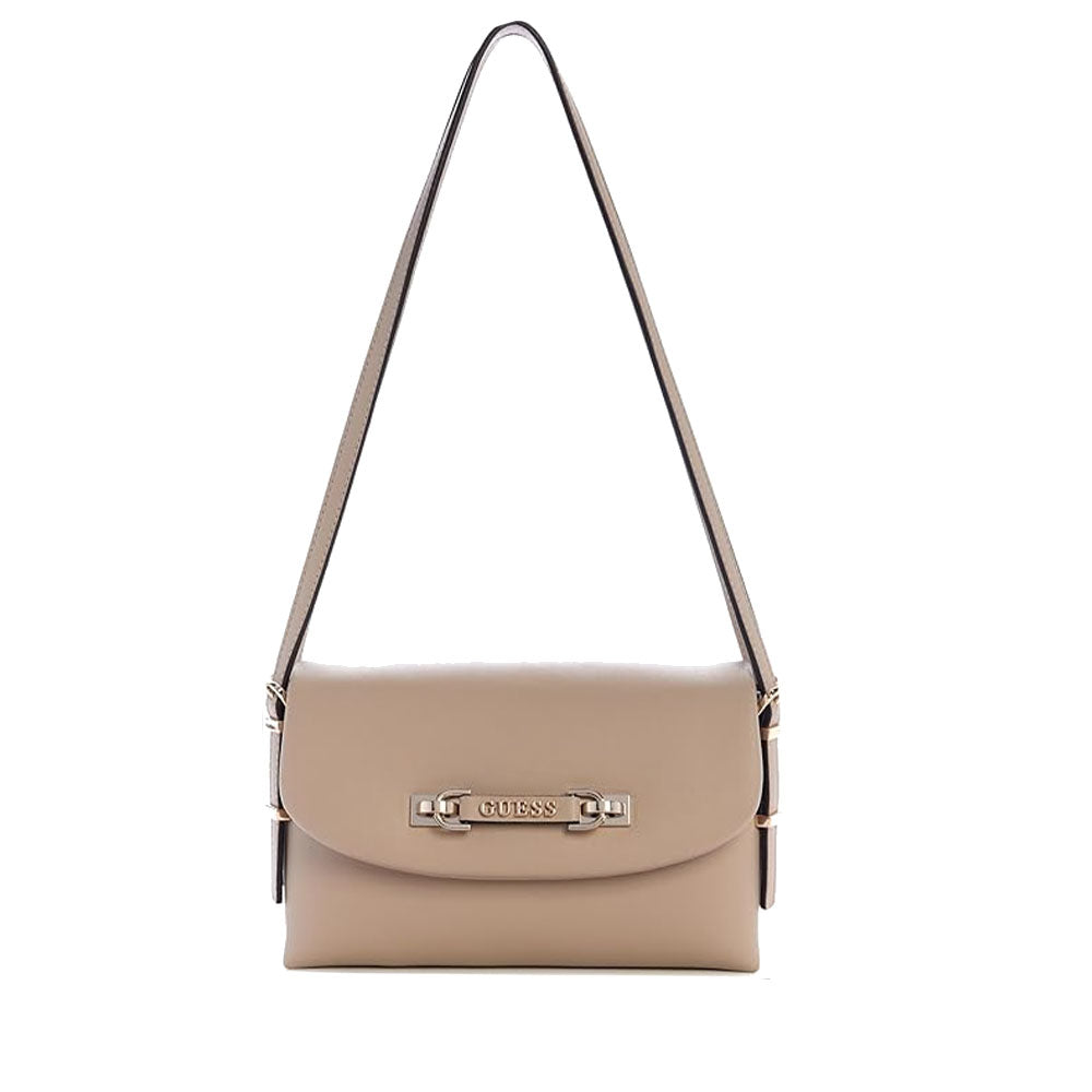 Borsa Donna a Spalla GUESS Linea Lefia colore Simply Taupe
