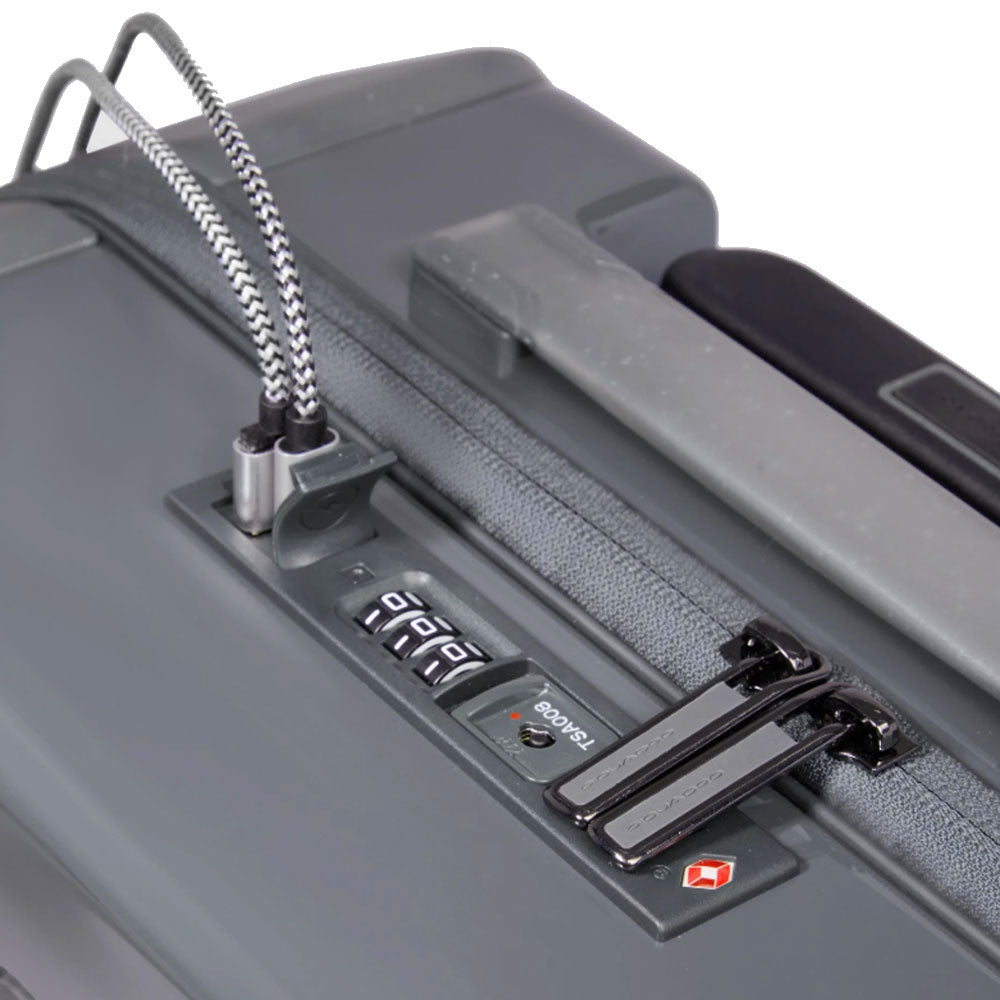 Trolley Cabina PIQUADRO Rigido con 4 Ruote Colore Grigio Linea Pop - BV4425POP