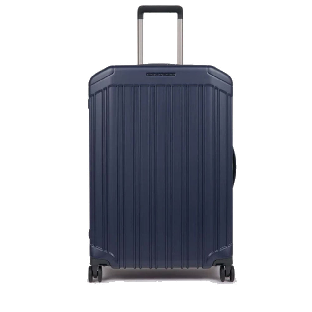 Trolley Medio PIQUADRO Rigido 4 Ruote Blu Opaco - BV4427PQL