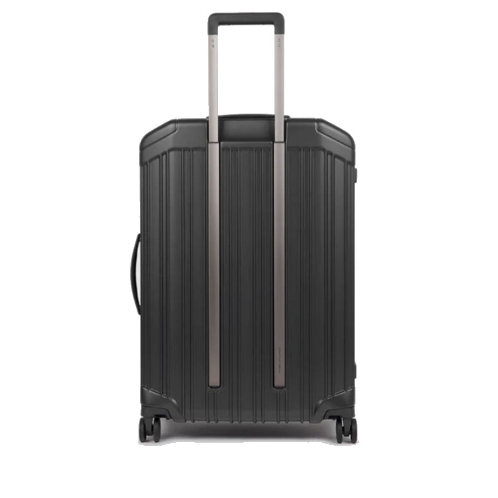 Trolley Medio PIQUADRO Rigido 4 Ruote Nero Opaco - BV4427PQL