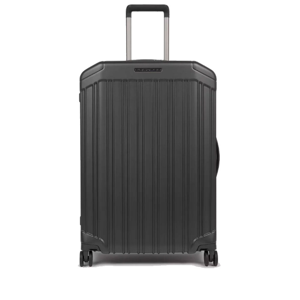 Trolley Medio PIQUADRO Rigido 4 Ruote Nero Opaco - BV4427PQL