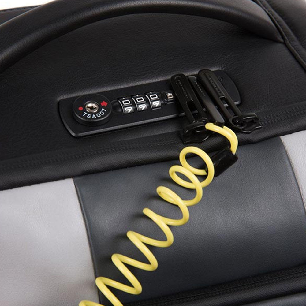 Trolley Cabina PIQUADRO con Portabilità a Zaino linea Bagmotig 2 Ruote Colore Grigio - Giallo - BV4817UB00BM