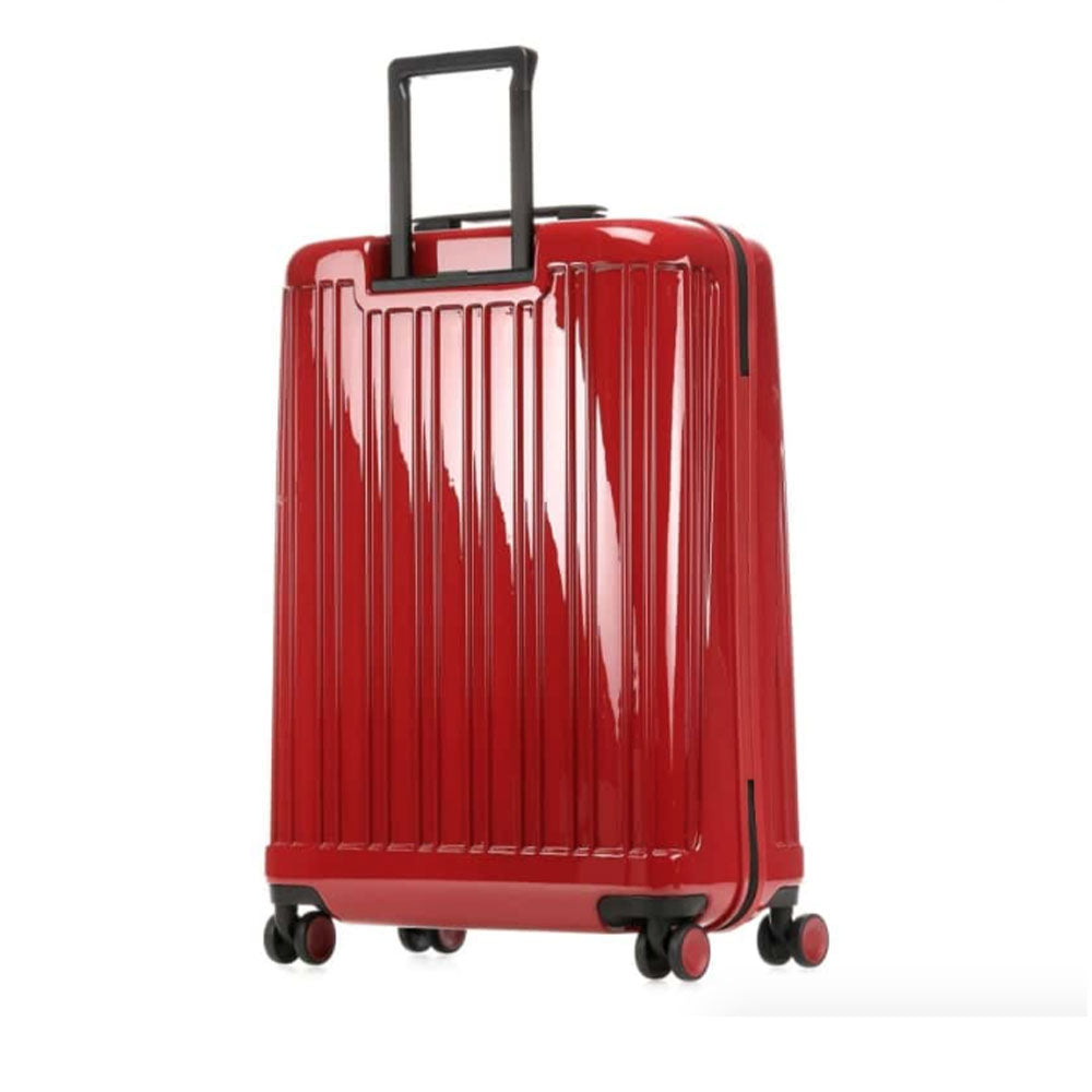 PIQUADRO
Mittelgroßer Trolley mit 4 Rädern in der Farbe Rot – BV5028SK70