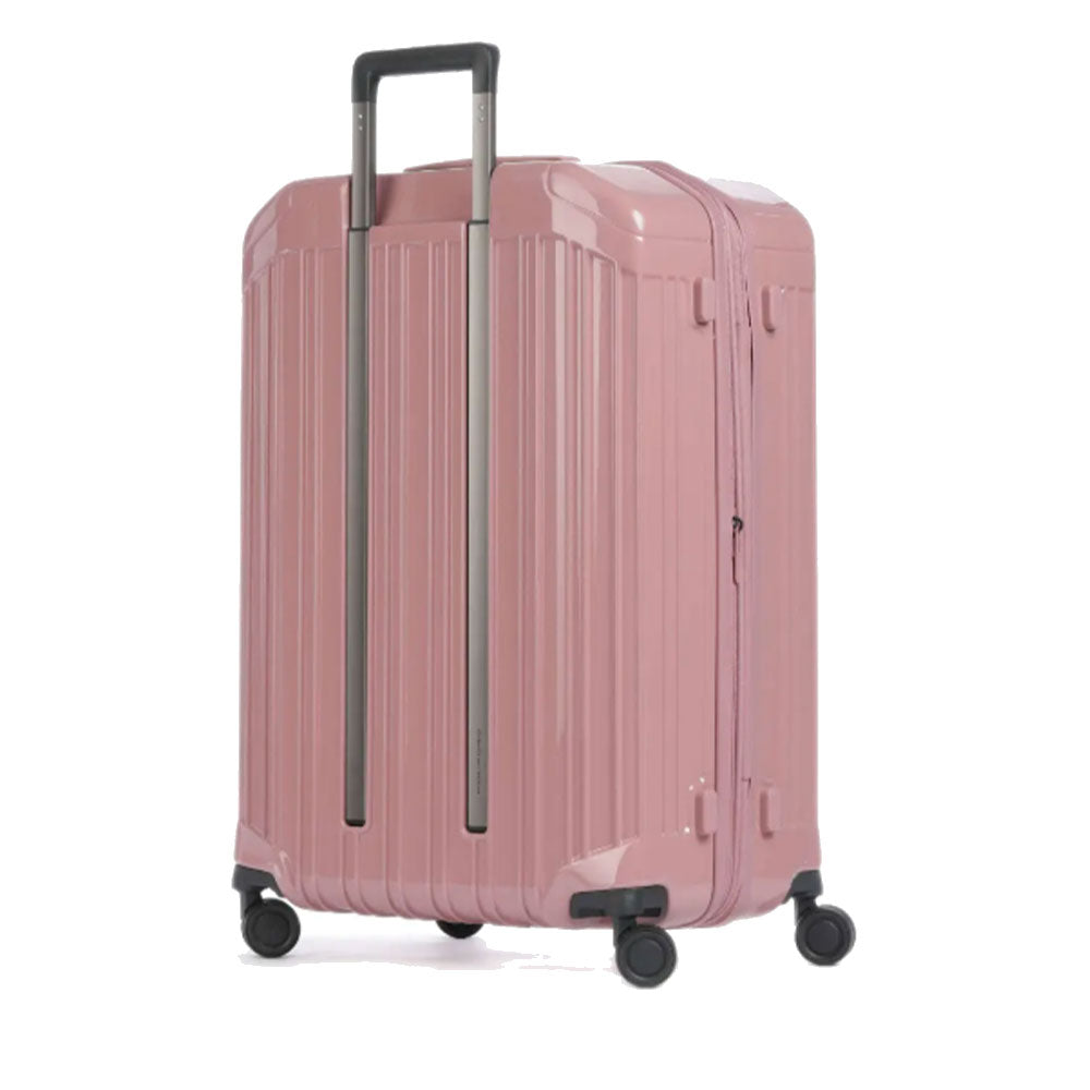 Trolley Medio 69cm PIQUADRO Espandibile Rigido 4 Ruote Rosa Linea PQL Light - BV6393PQL