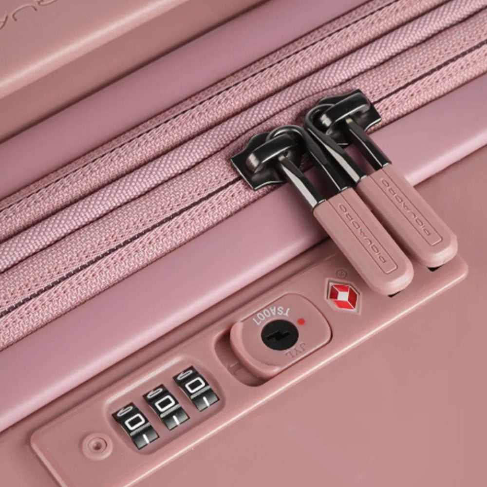 Trolley Medio 69cm PIQUADRO Espandibile Rigido 4 Ruote Rosa Linea PQL Light - BV6393PQL