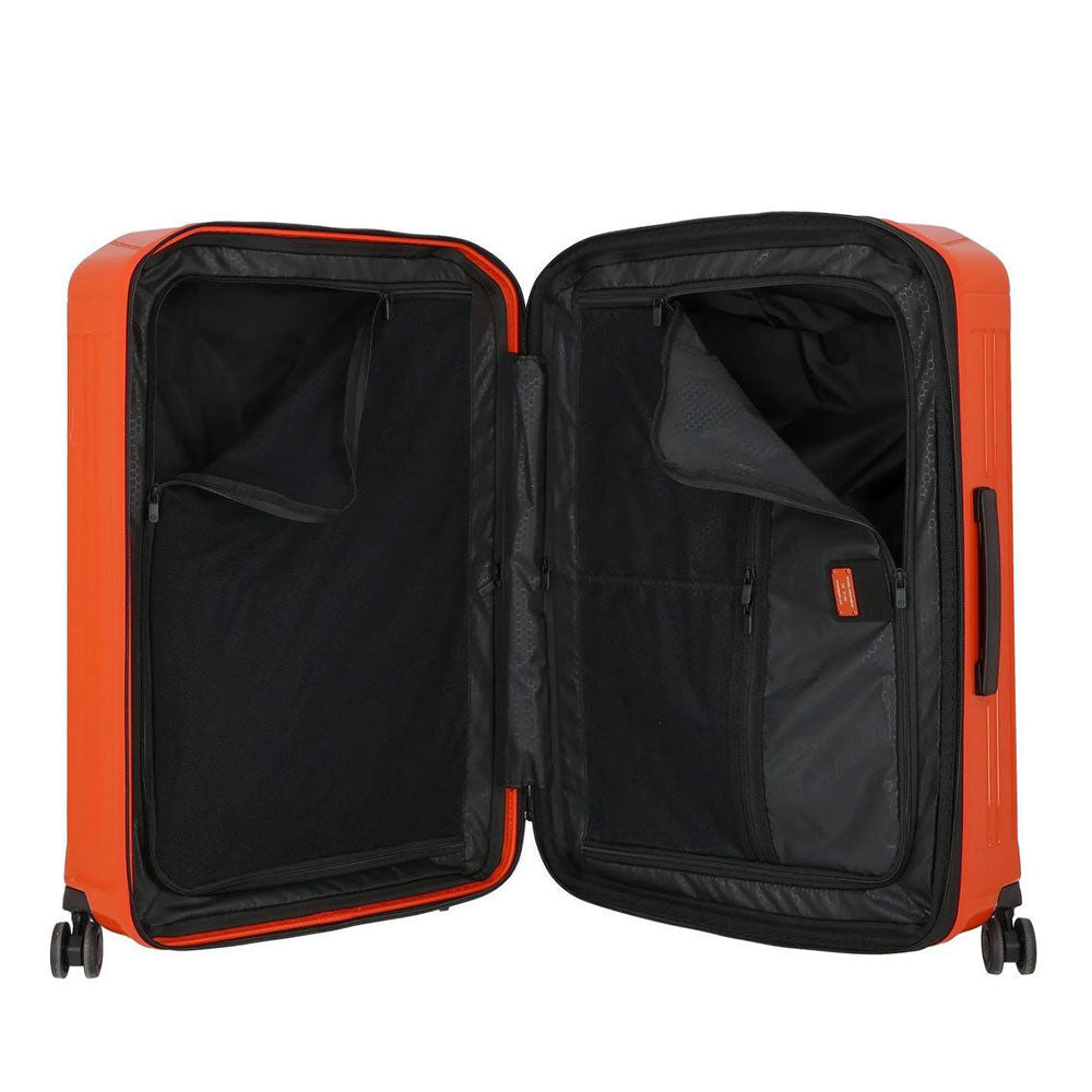 Trolley medio 69cm PIQUADRO Espandibile Rigido 4 Ruote Arancione BV6393PQLS2