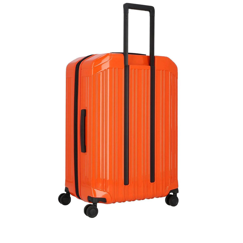 Trolley medio 69cm PIQUADRO Espandibile Rigido 4 Ruote Arancione BV6393PQLS2