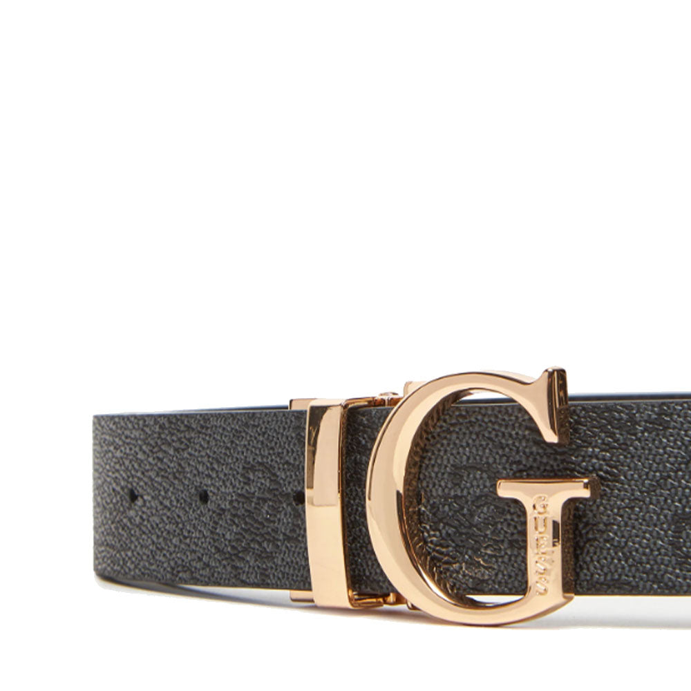Cintura Donna Reversibile GUESS Colore Coal Logo Linea Calista
