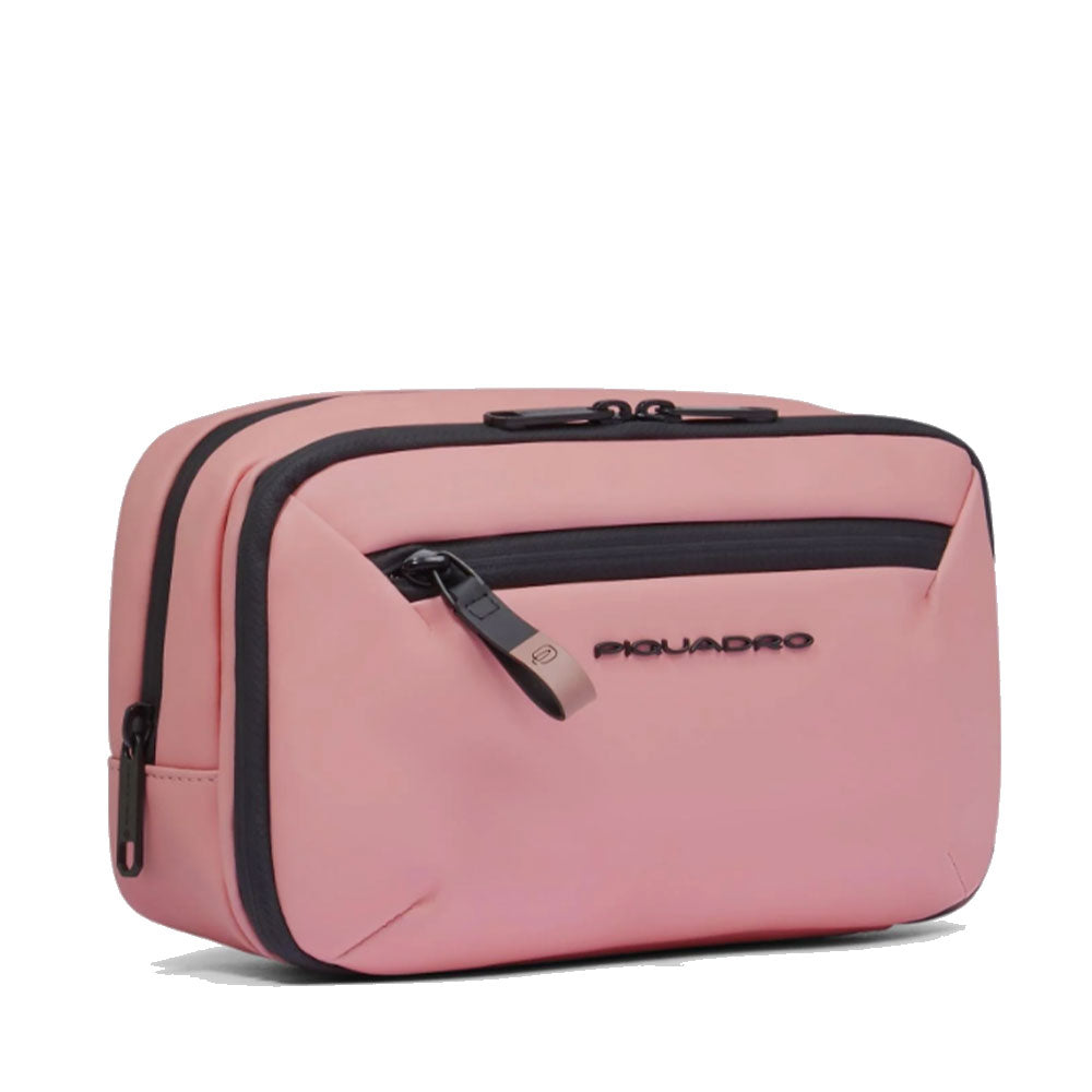 Beauty Donna PIQUADRO in Tessuto Impermeabile Linea Corner colore Rosa - BY6380C2OW