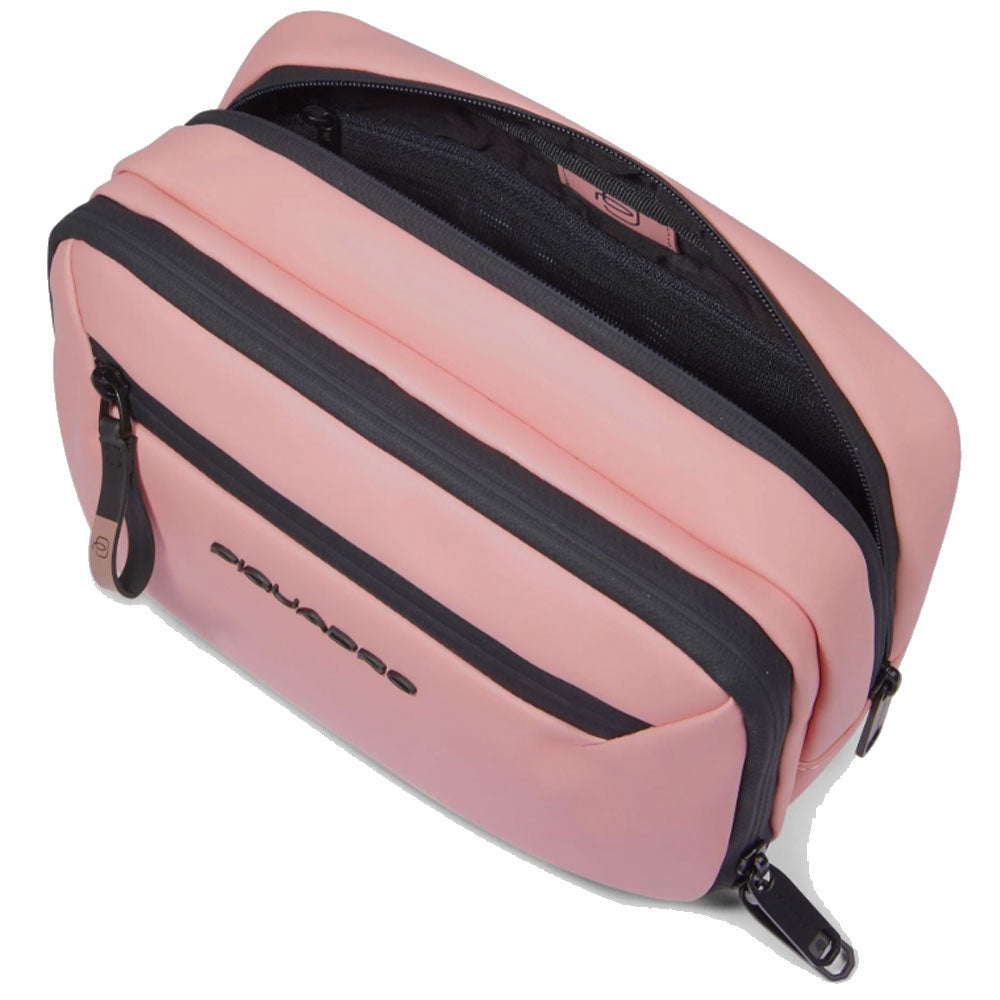 Beauty Donna PIQUADRO in Tessuto Impermeabile Linea Corner colore Rosa - BY6380C2OW