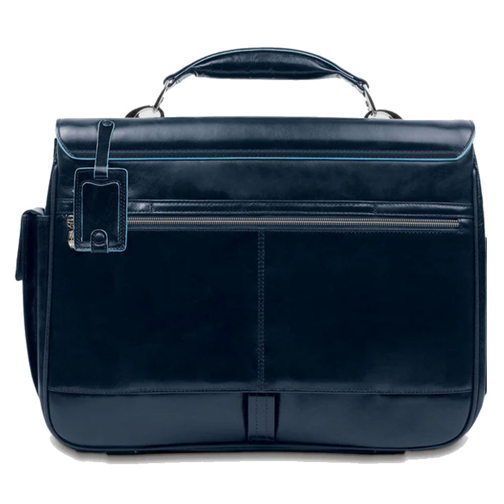 PIQUADRO BLUE SQUARE LINIE
Aktentasche 15,6" aus blauem Leder - CA1068B2