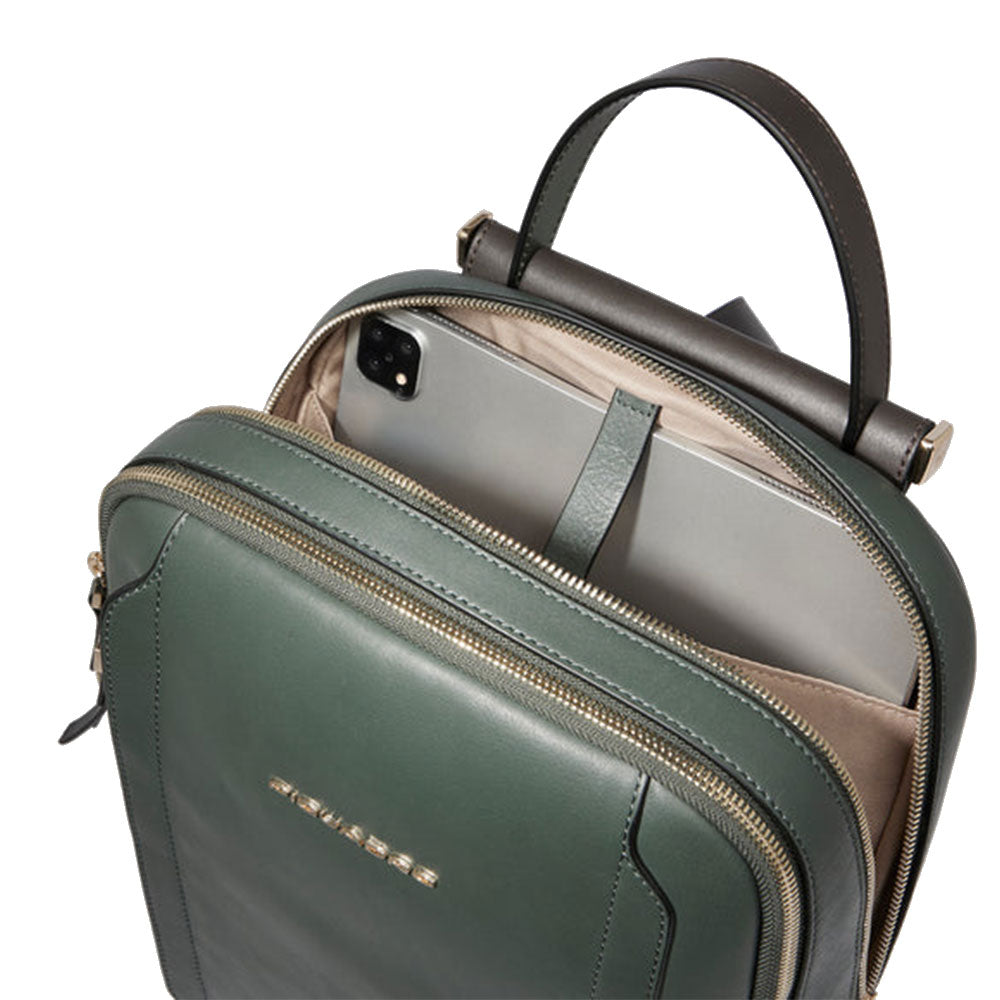 Zaino Donna Porta iPad®Pro 12,9 PIQUADRO linea Circle in Pelle Tortora - CA5566W92