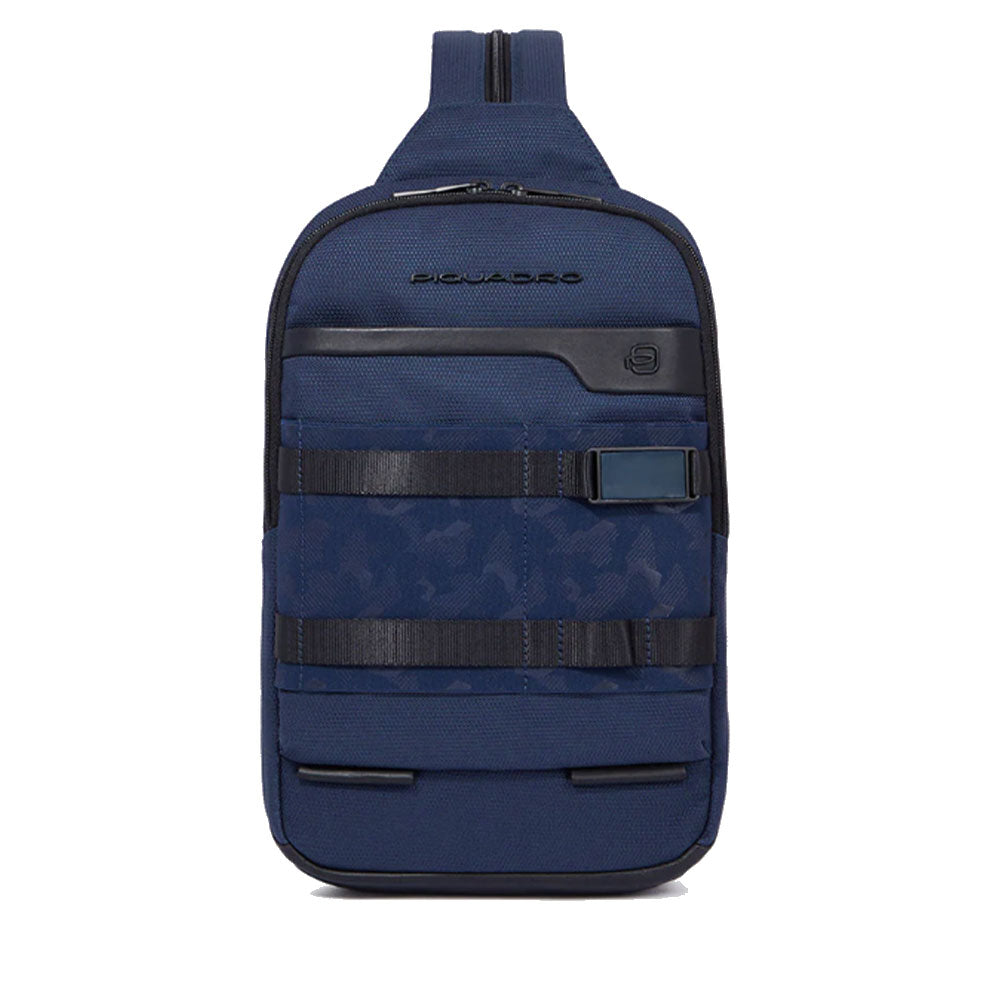 BOSS - Berretto in cotone con etichetta con logo - Blu scuro BOSS - Berretto in cotone con etichetta con logo - Blu scuro