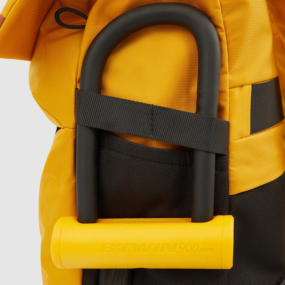 Zaino da Bici PIQUADRO in Tessuto Riciclato con Porta Computer 15,6" Linea Corner 2.0 Colore Giallo - CA6144C2O
