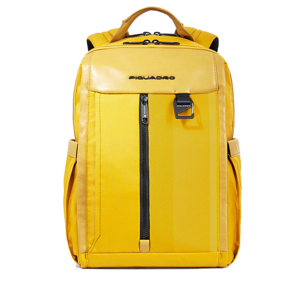 Zaino PIQUADRO con porta pc 14 pollici o porta iPad CA6313S131 giallo