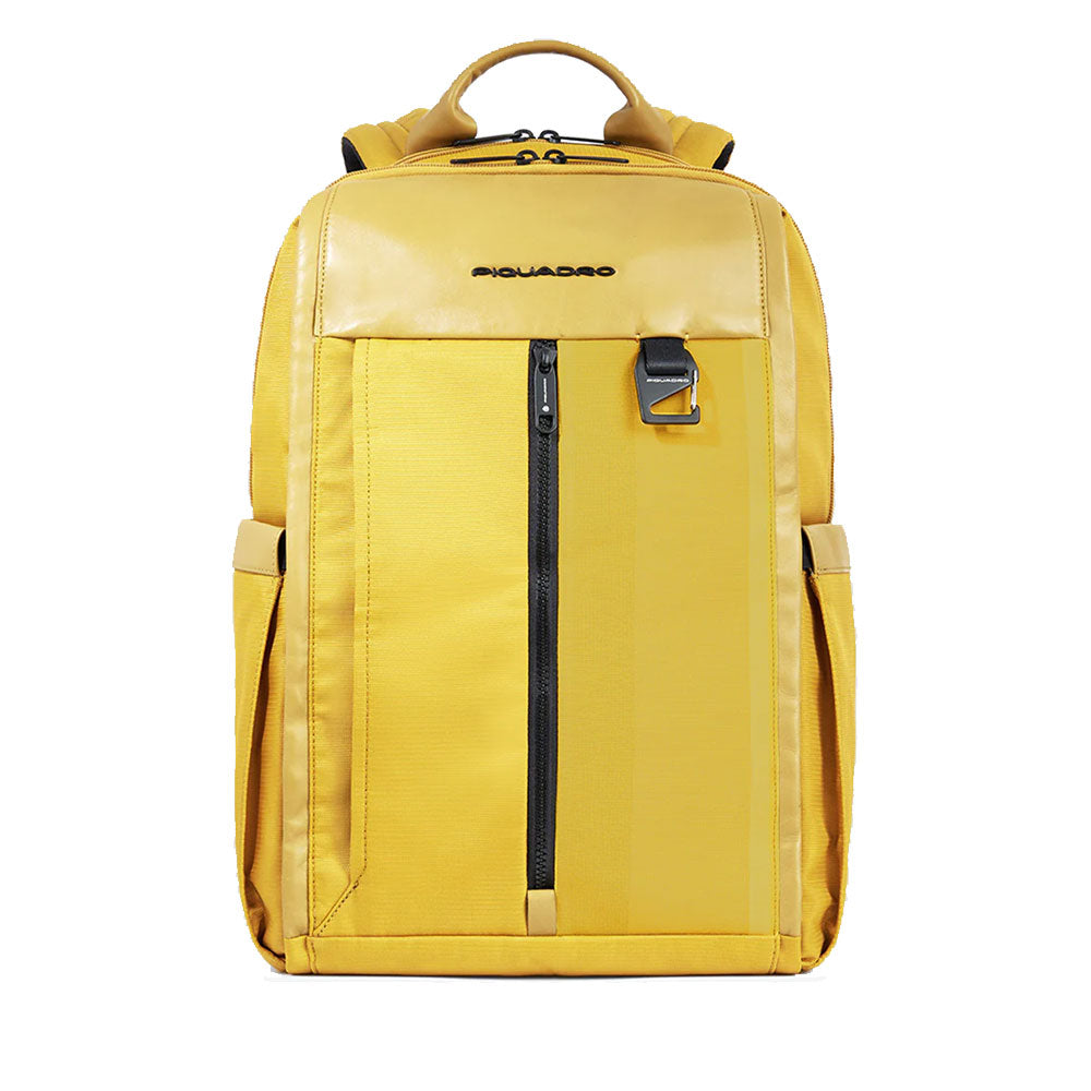 Zaino PIQUADRO con porta pc 15.6 pollici o porta iPad CA6314S131 giallo