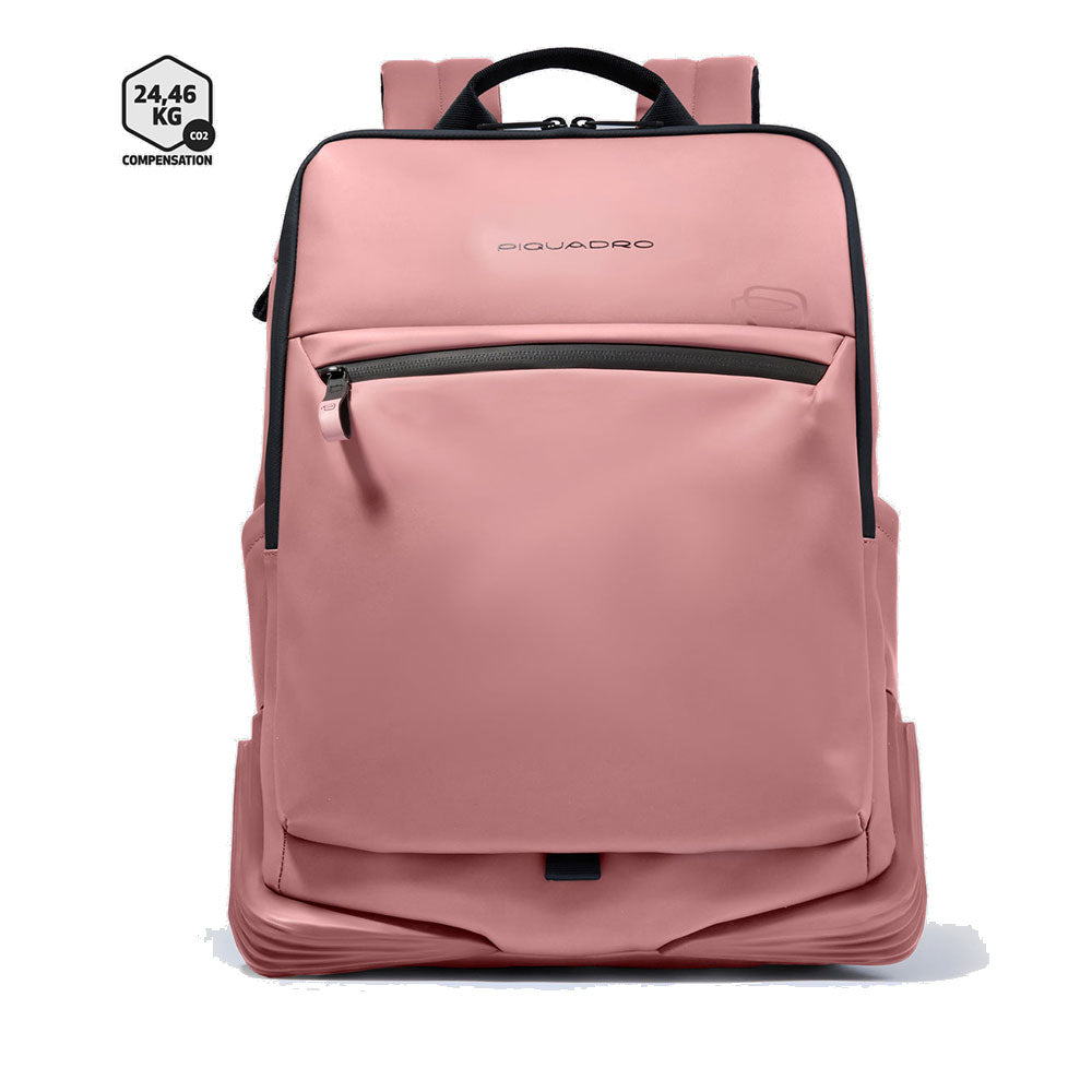 PIQUADRO CORNER 2.0 LINIE
Damenrucksack mit 14-Zoll-Laptophalter aus rosa Stoff  – CA6464C2OW