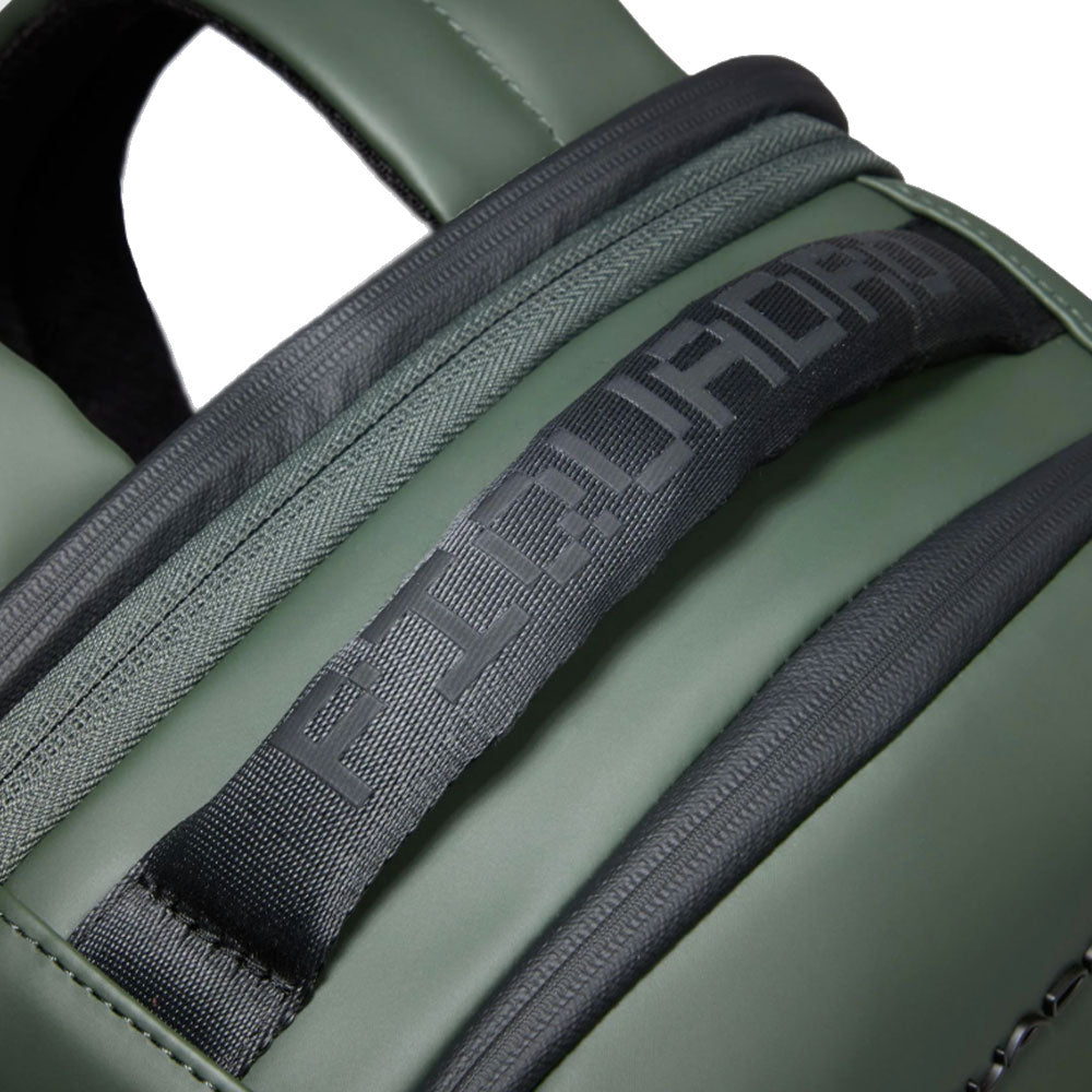 PIQUADRO Reiserucksack mit 14" Laptopfach aus grünem Stoff, Corner 2.0 Linie - CA6638C2OW