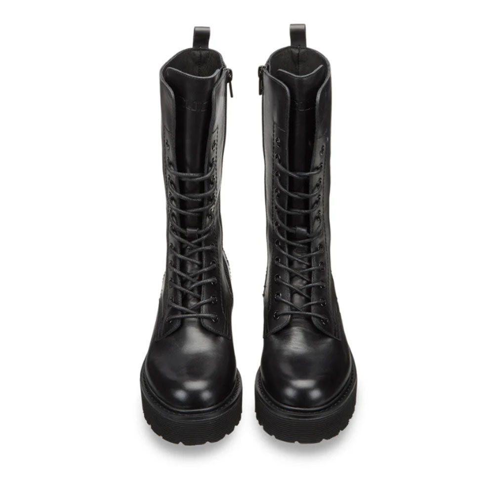 Scarpe Donna CULT Slash 3324 Anfibi Alti in Pelle colore Nero