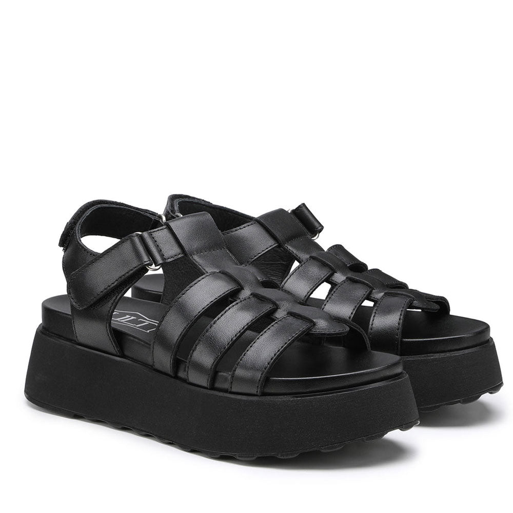 Sandali CULT Janis 3861 in Pelle Black