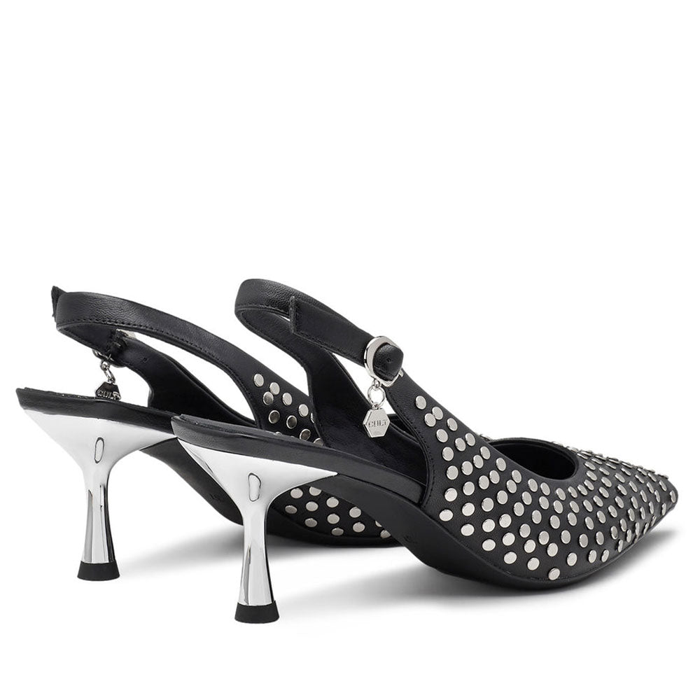 CULT Pink 3882 Damenschuhe aus schwarzem Leder