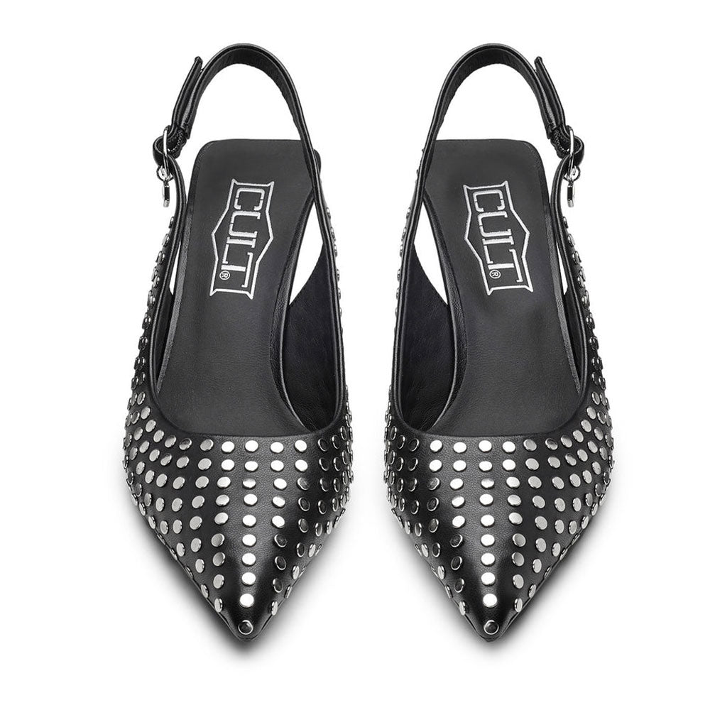 CULT Pink 3882 Damenschuhe aus schwarzem Leder
