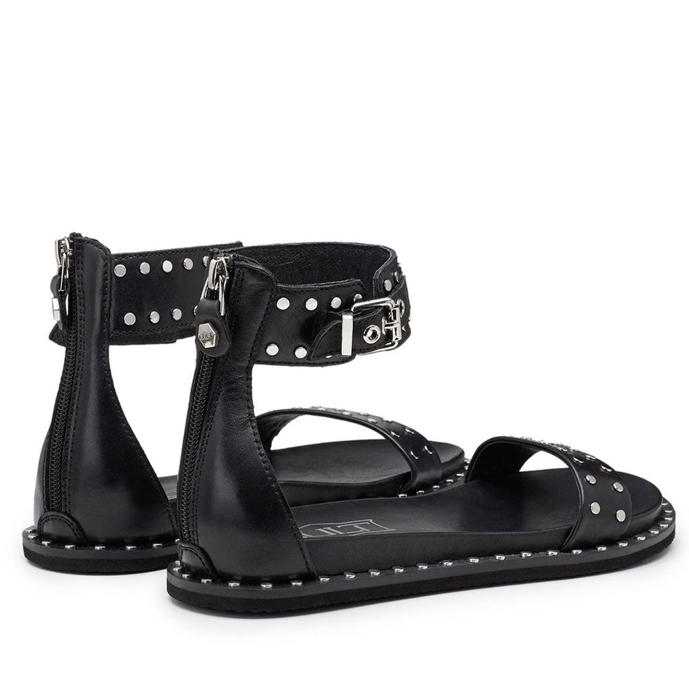 CULT Roshelle 3885
Damensandalen aus schwarzem Leder mit Nieten
