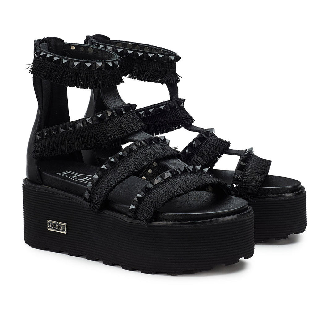 Sandali Donna CULT Nancy 4261 in Pelle Nera