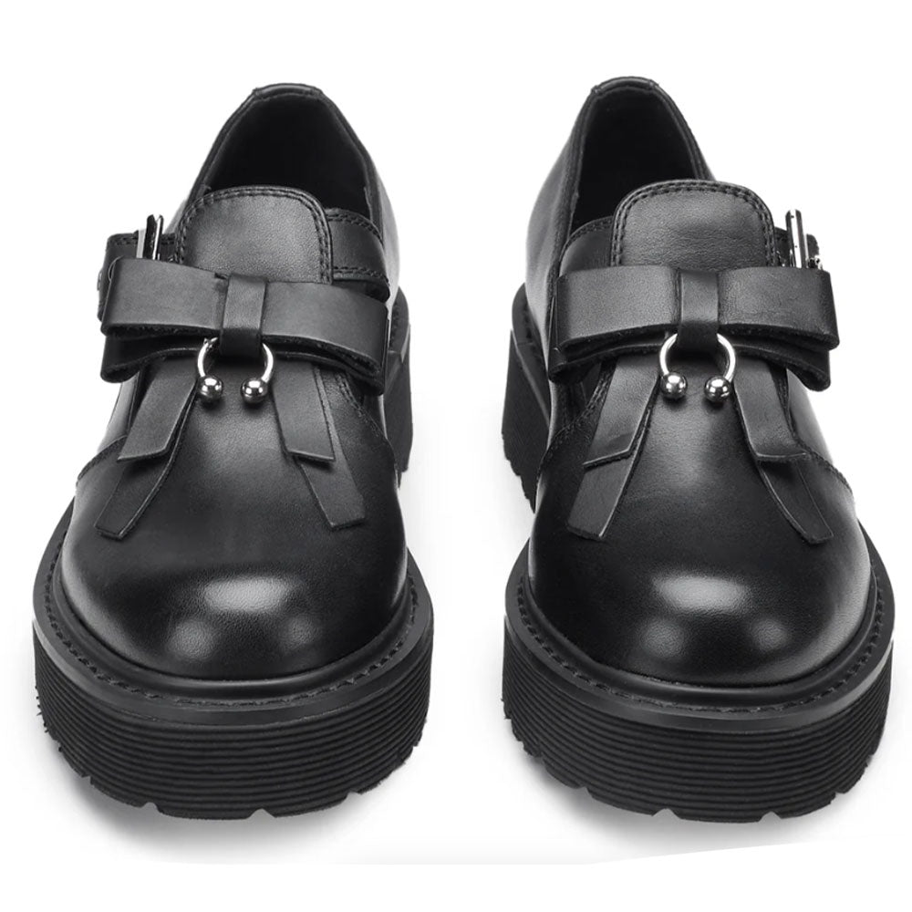 Scarpe Donna CULT Slash 4439 Mocassino in Pelle Nera