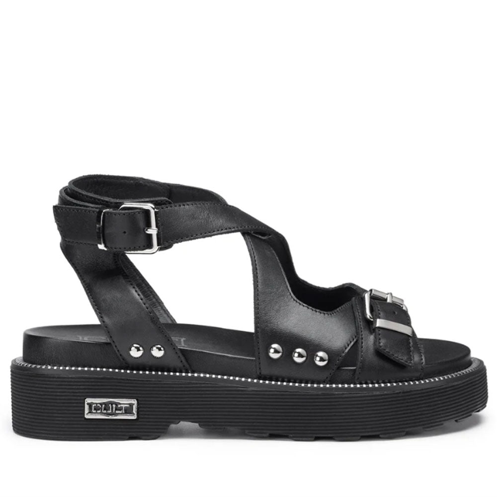 Sandali Donna CULT Ziggy 4472 in Pelle Nera – Cuoieriashop