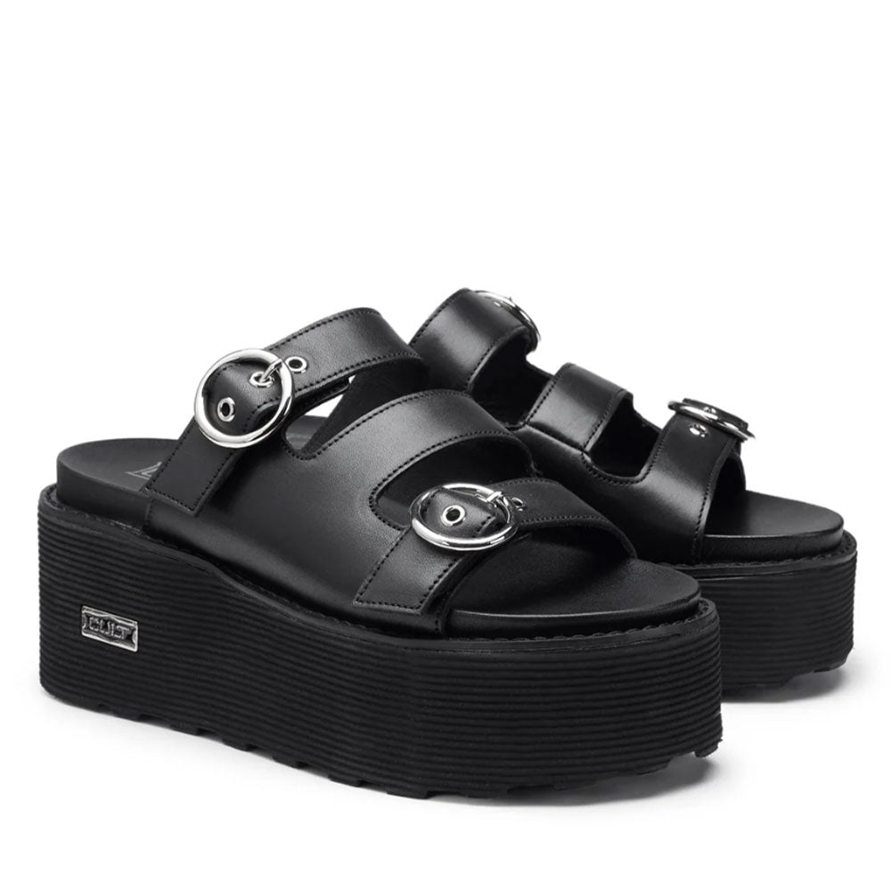CULT Nancy 4473
Damen Slipper aus schwarzem Leder