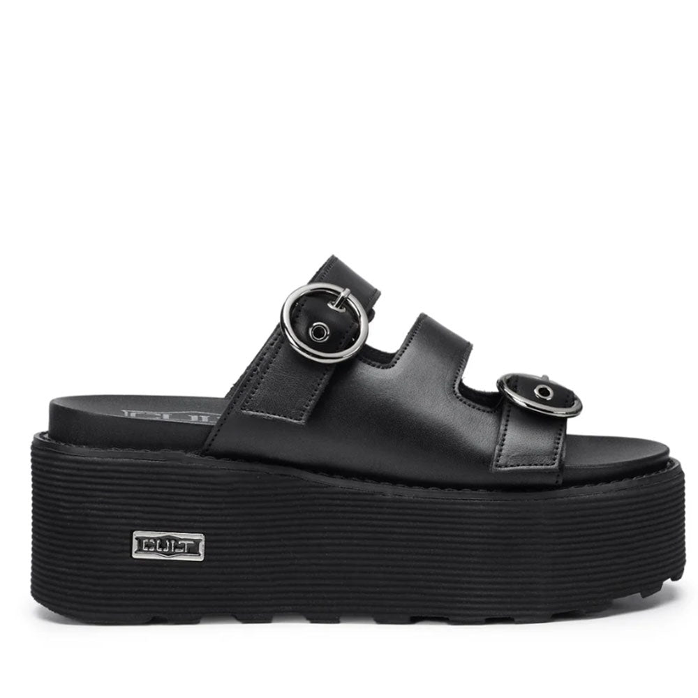 CULT Nancy 4473
Damen Slipper aus schwarzem Leder
